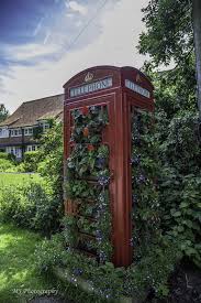 Phone Box Plant Pot London Phone Booth Phone Box Red Telephone Box