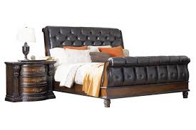 Laurelin white sleigh storage bedroom set. Cabernet Queen Sleigh Bed At Gardner White