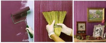 Duvara taş desen yapmanın en hesaplı yolu. Painting Panosundaki Pin