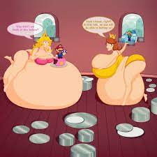 peach and daisy try a new game. FAT PRINCESS | Body Inflation | Know Your  Meme
