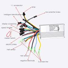 When batteries are fully charged, the 48v battery voltage could you please provide the wiring diagram for optocoupler connectivity for all upper and lower mosfets? Amazon Com Motor Brushless Controller Lcd Display Rainproof 24v 48v Electric Bicycle Scooter Brushless Controller Kit Sports Outdoors