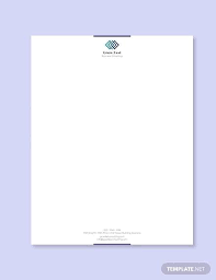 What's a church welcome folder without a welcome letter? Free 13 Sample Professional Letterheads In Ai Indesign Ms Word Pages Psd Publisher