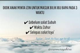 Belajar kaedah solat jama', qasar, solat dalam kenderaan agar musafir anda mendapat redhanya. Didik Anak Minta Izin Masuk Bilik Ibu Ayah Pada 3 Waktu Ini Baru Anak Tahu Hadnya Pa Ma