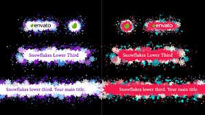 Snow Nature Lower Thirds From Videohive When designing a new logo you can be inspired by the visual logos found here. videohive