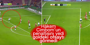 Futbol otoriteleri de bu pozisyonu 'takım oyunu' programında değerlendirdi. Galatasaray In Ofsayt Ve Penalti Isyani