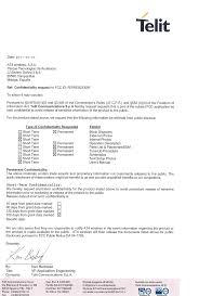 Motivation letter for master's in business development and entrepreneurship sample. We9223gr Bluetooth And Wifi Module Cover Letter Confidentiality Request Letter Telit Communications S P A