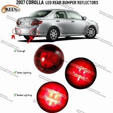 Automobiles Car Led Light Bar Car Led Rear Lihgts Tail Rear Bumper Reflector Lights Parking Lights For 2007 2010 Toyota Car Led Lights Car Led Led Light Bars