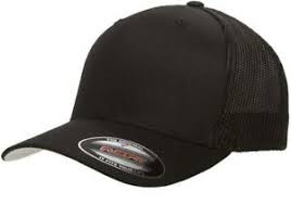 Flexfit 6511 Schwarz Fitted Trucker Mesh Mutze Grosse Xl Xxl Schwarz Nur Ebay