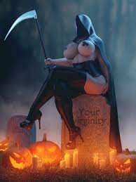 Grim Reaper Is Coming For You! (batesz) [Halloween] - Hentai Arena