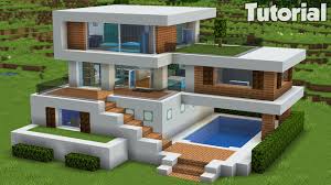 May 31, 2021 · houses on home bases are meant to showcase a minecraft player's creativity and imagination. Minecraft How To Build A Large Modern House Tutorial Easy 32 Interior In Desc Youtube