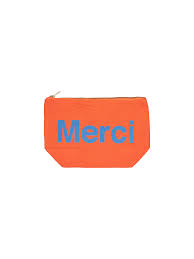 Cotton Merci Pouch Small Leather Good Merci Collection