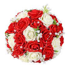 Beaded bouquet crystal bouquet fabric flower brooch fabric flowers vintage wedding photos wedding show wedding ideas april wedding best friend. Our Febou Crystal Roses Bridesmaid Wedding Bouquet Is Made Of Real Looking Roses Foam Flower T Flower Bouquet Wedding Wedding Bridal Bouquets Wedding Bouquets