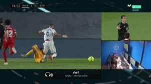 Real madrid vs sevilla, laliga: Var Took Away Real Madrid Penalty To Give Sevilla Penalty