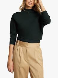 Reiss Tyler High Neck Knitted Jumper