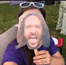 A picture from last night's show at Douglas Corner, posted by Michael  Webb...from left to right, Michael Webb (birthday boy!), guest Michael  Kelsh and Jack Sundrud...Rick Lonow is