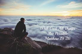 In matthew 19:26, jesus taught, with god all things are possible.. With God All Things Are Possible Even Saving Rich People