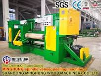 4FT Spindle Core Veneer Peeling Machine with Advanced Control Systems