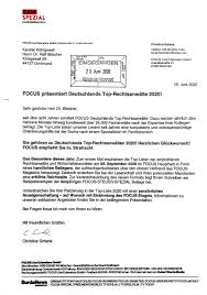 In deutschland wird das traditionelle juristische universitätsstudium mit der ersten juristischen prüfung abgeschlossen. Rechtsanwalt Dr Bleicher Wiederum Als Top Anwalt Im Bereich Strafrecht Ausgezeichnet Kanzlei Konigswall