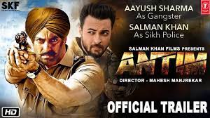 Exclusive complied list with movies like antim: Antim Official Trailer Salman Khan Aayush Sharma Mahesh Manjrekar Antim Movie 2021 Concept Trailer Youtube