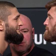 UP CLOSE & PERSONAL 😳 Chimaev & GM3 will not hold back