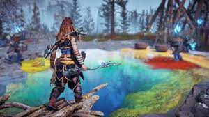 Aloy Rainbow Pool Rainbow Pools Horizon Zero Dawn Dawn