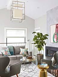 This Small Bungalow Makes The Most Of Its Little Layout Living Room Grey Grey Walls Living Room Living Room Decor