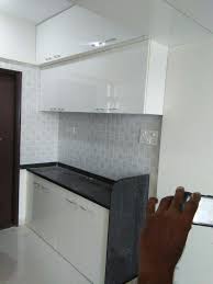 parallel modular kitchen, wall unit