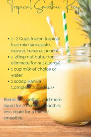 Discover over 432 of our best selection of 1 on aliexpress.com with. Tropical Smoothie Recipe With Juice Plus Complete Protein Fruit Smoothie Juice Plus Juice Plus Shakes