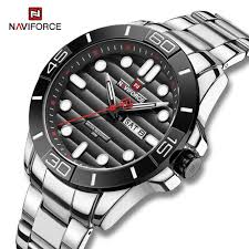 Buy NaviForce NF9198 - Black/Silver Watch Online at Best Price in Nepal -  NaviForce Nepal