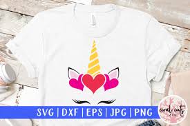 Black, red and white vectors. 1 Cute I Love Unicorns Designs Graphics