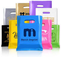 Personalised Plastic Carrier Bag Logo Printed Custom Bags ...