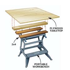 Replacement Black And Decker Workmate Parts Extended Work Top Portable Workbench Woodworking Projects Furniture Workbench
