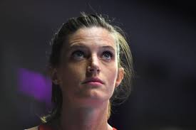 Switzerland's lea sprunger, switzerland's ellen sprunger, switzerland's marisa lavanchy and switzerland's mujinga kambundji react after placing third. Lea Sprunger Wikipedia