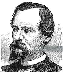 William Sharon Stock Illustration