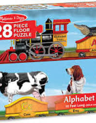 Check spelling or type a new query. Melissa Doug Alphabet Train Floor Puzzle 48p The Painted Parasol Gift Toy
