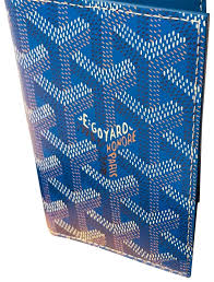 Goyard blue goyardline coated canvas and leather matignon zip around wallet. Goyard Wallet Blue The Art Of Mike Mignola