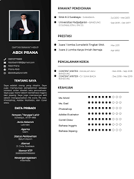 10 contoh curriculum vitae fresh graduate. 7 Contoh Cv Menarik Dan Kreatif Agar Dilirik Hrd Blog Bikincv