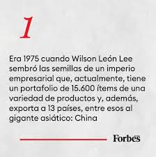 A su 79 años, Wilson León Lee (cuyo nombre verdadero es Kung Pik Leung)  logró consolidar, desde Quevedo, un imperio en la industria alimenticia  nacional con @orientaloficial. Su historia fue parte de