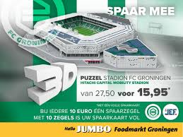 Stadion oosterpark, voetbalbolwerk van groningen. Fc Groningen On Twitter Spaar Mee Bij Jumbo Foodmarkt Groningen Voor Korting Op De Unieke 3d Puzzel Van Het Hitachi Capital Mobility Stadion Leuk Voor In De Kerstvakantie Spaar Nu