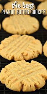 Perfect Peanut Butter Cookies Soft And Chewy Easy To Make And Topped With A Chewy Peanut Butter Cookie Recipe Chewy Peanut Butter Cookies Easy Peanut Butter