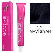Nevacolor Sac Boyasi 1 1 Mavi Siyah Sac Boyasi Sac Siyah