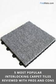5 Most Popular Interlocking Carpet Tiles Reviewed With Pros And Cons From Findmats Com Floor Carpet Tiles Carpet Tiles Interlocking Carpet Tile
