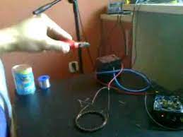 Modular coil for metal detector. 9cm Coil Test Pi Metal Detector Youtube