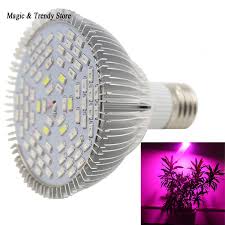 Full Spectrum Led Grow Light E27 30w 50w 80w Led Growing Lamp For Flower Plant Hydroponics System Led Grow Lights Grow Lights For Plants Led Grow Lights Plants