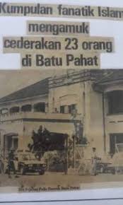 Kisah balai polis batu pahat 1980. Tangan Dan Jari Putus Kisah Balai Polis Batu Pahat Diserang Pengikut Ajaran Sesat Soscili