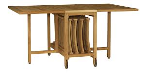 zeno oiled solid oak folding table table home decor furniture