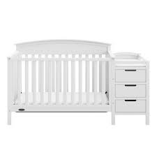 Black Baby Crib With Changing Table Graco Graco Benton 4 In 1 Convertible Crib And Changer Wayfair In 2020 Convertible Crib Cribs White Baby Cribs