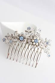 A comb over hairstyle for asian men is considered to be one of the versatile hairstyles that one can have. Wedding Hair Comb Light Sapphire Blue Bridal Hair Accessories Etsy