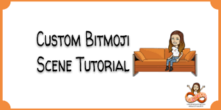 The virtual classroom app has live chats and videos. Bitmoji Scene Infinitely Teaching
