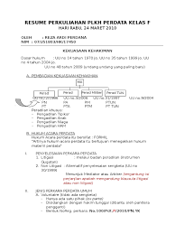 Cara membuat cv agar menarik untuk dilihat oleh hrd sebenarnya mirip seperti membuat surat lamaran pekerjaan ya. Resume Perkuliahan Plkh Perdata Lanjutan Pdf